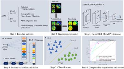 Using Deep Learning Radiomics to Distinguish Cognitively Normal Adults at Risk of Alzheimer’s Disease From Normal Control: An Exploratory Study Based on Structural MRI